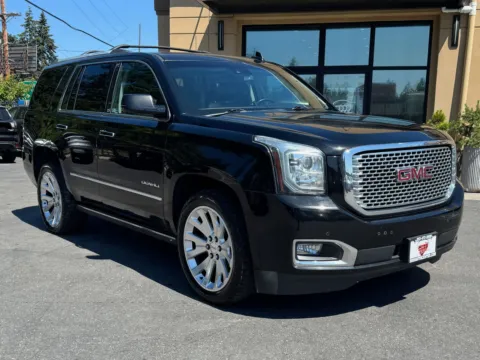 Black 2015 GMC Yukon Denali for sale in Lakewood, WA