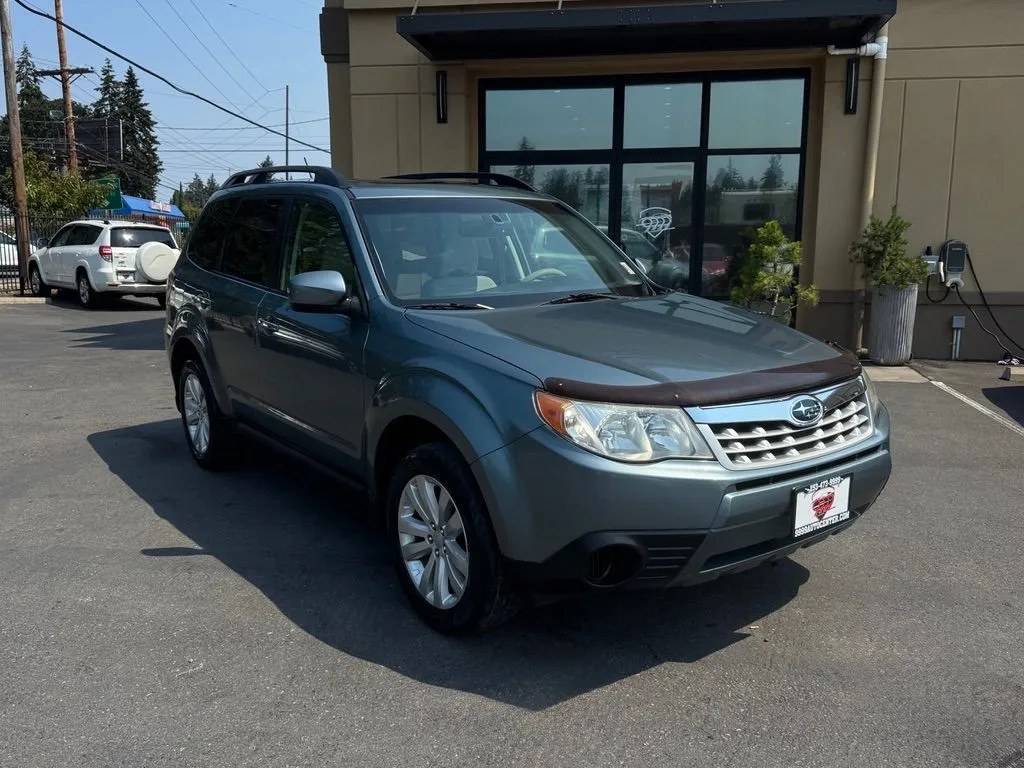 Green 2013 Subaru Forester 2.5X for sale in Lakewood, WA