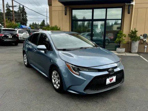 Gray 2020 Toyota Corolla LE for sale in Lakewood, WA