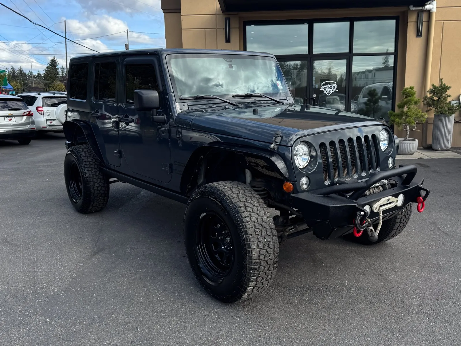 Gray 2016 Jeep Wrangler Unlimited Sport for sale in Lakewood, WA