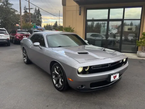Silver 2015 Dodge Challenger R/T for sale in Lakewood, WA