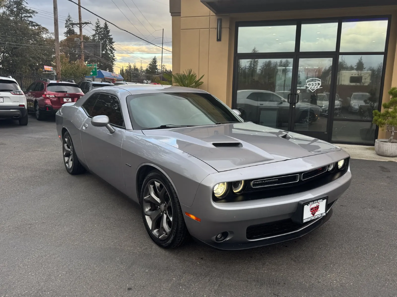 Silver 2015 Dodge Challenger R/T for sale in Lakewood, WA
