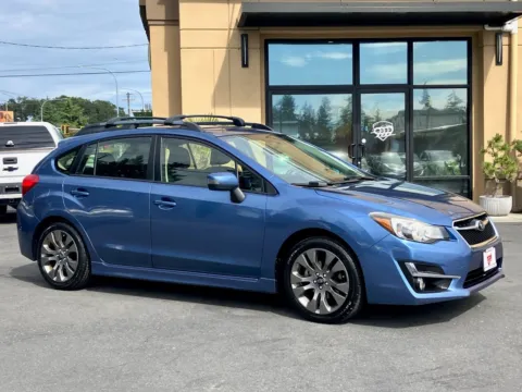 Blue 2015 Subaru Impreza 2.0i Sport Premium for sale in Lakewood, WA