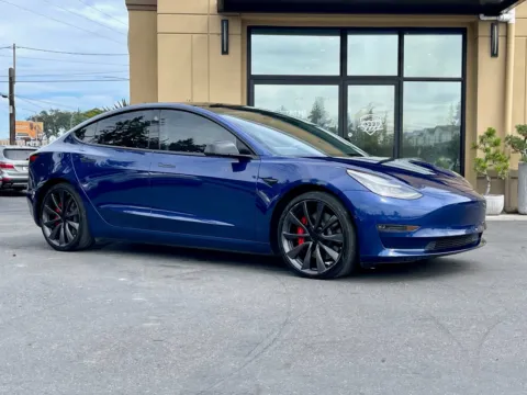 Blue 2019 Tesla Model 3 Performance for sale in Lakewood, WA