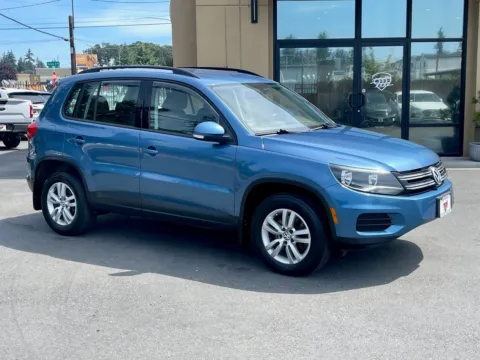 Blue 2017 Volkswagen Tiguan 2.0T S for sale in Lakewood, WA
