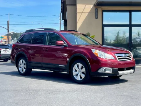 Red 2012 Subaru Outback 3.6R for sale in Lakewood, WA