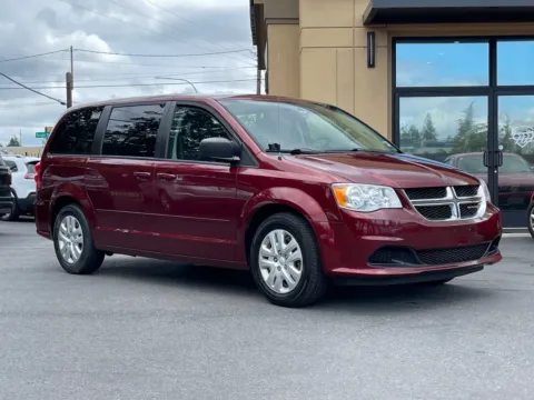 Red 2017 Dodge Grand Caravan SE for sale in Lakewood, WA