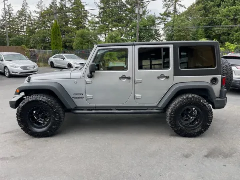 More photos of 2016 Jeep Wrangler Unlimited Sport S at 9999 Auto Center, WA