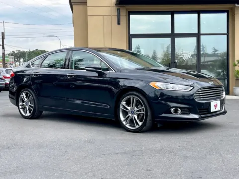 Blue 2014 Ford Fusion Titanium for sale in Lakewood, WA