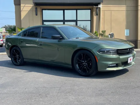 Green 2018 Dodge Charger V6 for sale in Lakewood, WA