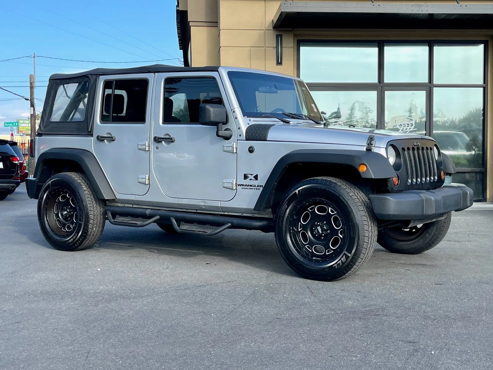 Silver 2009 Jeep Wrangler Unlimited X for sale in Lakewood, WA