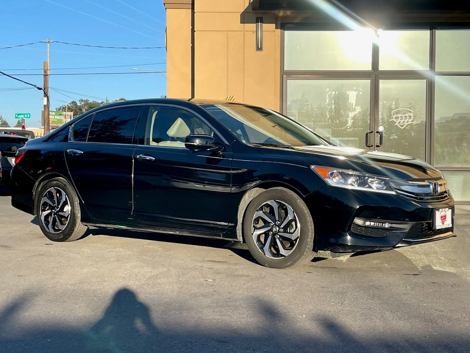 Black 2016 Honda Accord EX-L for sale in Lakewood, WA