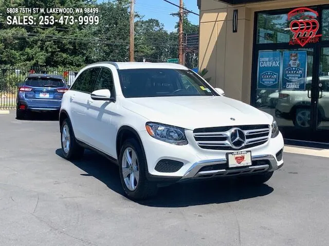 2018 MERCEDES-BENZ GLC 4CYL TURBO 300 for sale in Lakewood, WA
