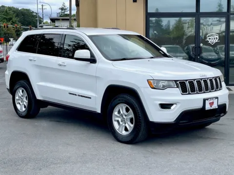 White 2017 Jeep Grand Cherokee Laredo for sale in Lakewood, WA