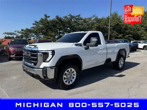 White 2025 GMC Sierra 2500HD SLE for sale in Michigan Center, MI