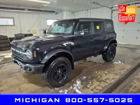 Black 2023 Ford Bronco Wildtrak for sale in Michigan Center, MI