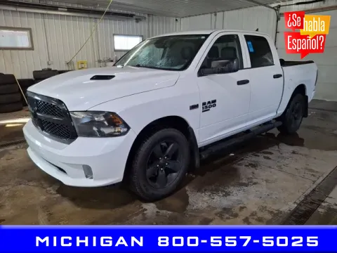 White 2022 Ram 1500 Classic Express for sale in Michigan Center, MI