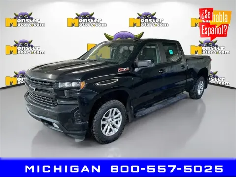 Black 2021 Chevrolet Silverado 1500 RST for sale in Michigan Center, MI