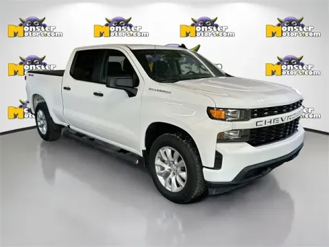 Another view of 2021 Chevrolet Silverado 1500 Custom for sale in Michigan Center, MI at Monster Motors - Jackson, MI