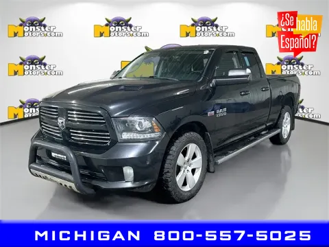 Black 2017 Ram 1500 Sport for sale in Michigan Center, MI