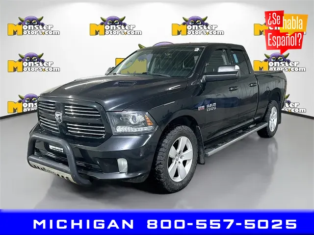 Black 2017 Ram 1500 Sport for sale in Michigan Center, MI