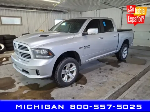 Silver 2016 Ram 1500 Sport for sale in Michigan Center, MI