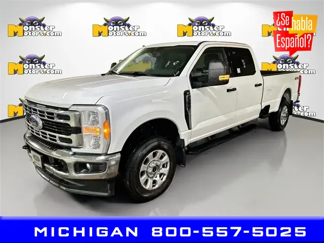White 2023 Ford F-350SD XLT for sale in Michigan Center, MI