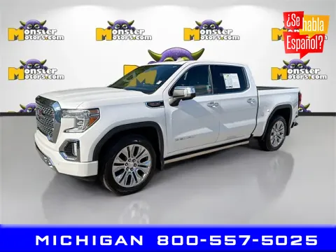 White 2020 GMC Sierra 1500 Denali for sale in Michigan Center, MI