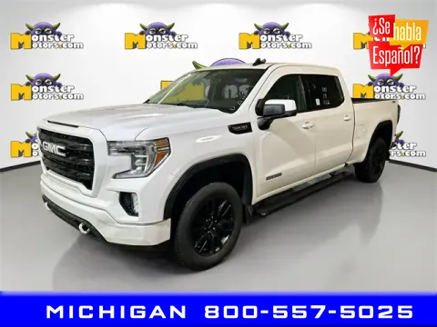 White 2019 GMC Sierra 1500 Elevation for sale in Michigan Center, MI