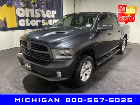 Blue 2016 Ram 1500 Sport for sale in Michigan Center, MI