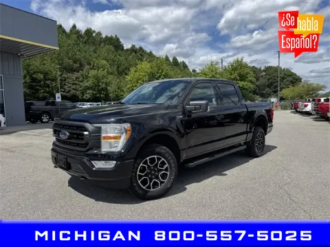 Black 2021 Ford F-150 XLT for sale in Michigan Center, MI