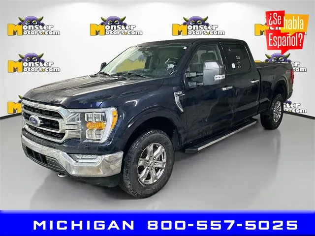 Blue 2021 Ford F-150 XLT for sale in Michigan Center, MI