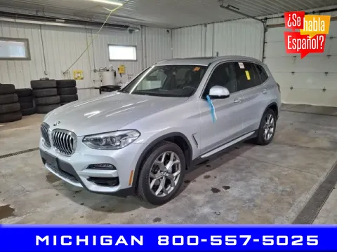 Silver 2021 BMW X3 xDrive30i for sale in Michigan Center, MI