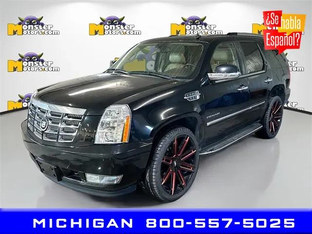 Black 2011 Cadillac Escalade Luxury for sale in Michigan Center, MI
