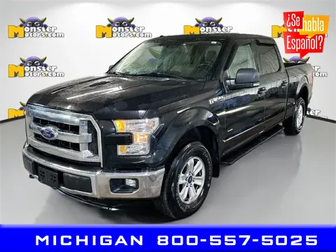 Blue 2015 Ford F-150 XLT for sale in Michigan Center, MI
