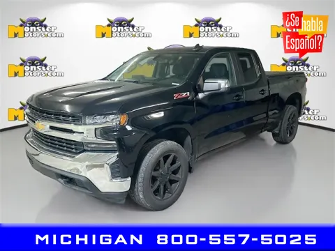 Black 2020 Chevrolet Silverado 1500 LT for sale in Michigan Center, MI