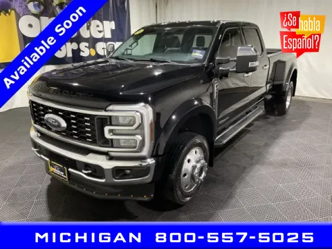 Black 2024 Ford F-450SD Lariat for sale in Michigan Center, MI