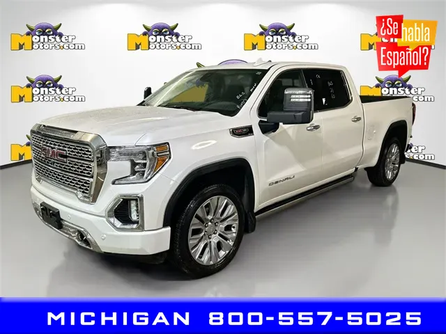 White 2021 GMC Sierra 1500 Denali for sale in Michigan Center, MI