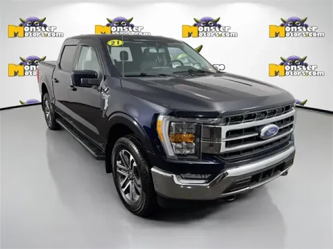 Another view of 2021 Ford F-150 Lariat for sale in Michigan Center, MI at Monster Motors - Jackson, MI