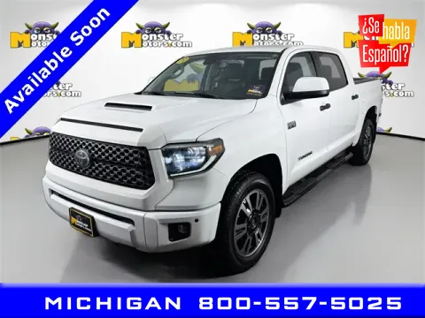 White 2020 Toyota Tundra SR5 for sale in Michigan Center, MI