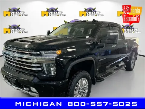 Black 2020 Chevrolet Silverado 3500HD High Country for sale in Michigan Center, MI