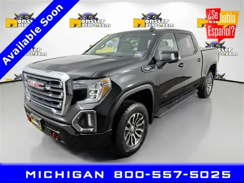Black 2022 GMC Sierra 1500 Limited AT4 for sale in Michigan Center, MI