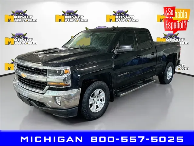 Black 2016 Chevrolet Silverado 1500 LT for sale in Michigan Center, MI