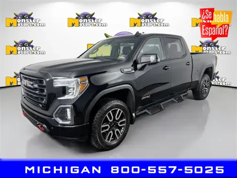 Black 2019 GMC Sierra 1500 AT4 for sale in Michigan Center, MI