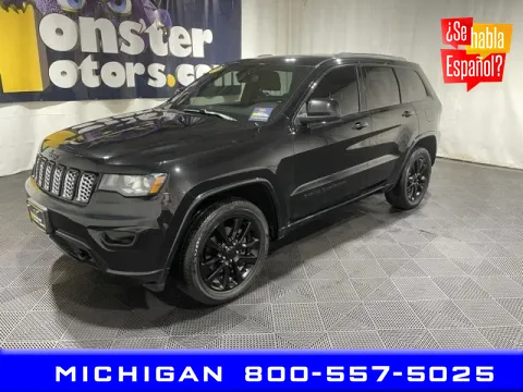 Black 2019 Jeep Grand Cherokee Altitude for sale in Michigan Center, MI
