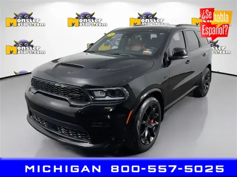 Black 2023 Dodge Durango SRT 392 for sale in Michigan Center, MI