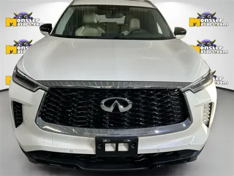 Photos of 2024 INFINITI QX60 LUXE for sale in Michigan Center, MI at Monster Motors - Jackson, MI