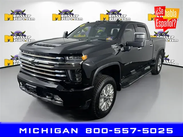 Black 2020 Chevrolet Silverado 3500HD High Country for sale in Michigan Center, MI