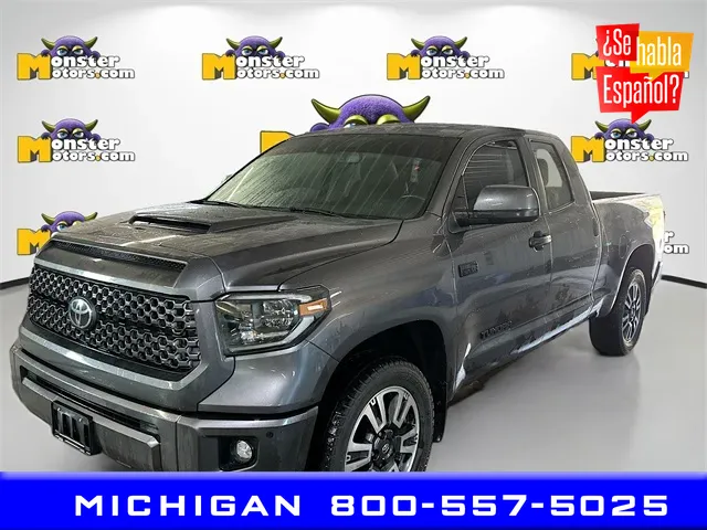 Gray 2021 Toyota Tundra SR5 for sale in Michigan Center, MI