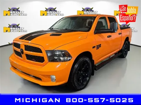 Orange 2019 Ram 1500 Classic Express for sale in Michigan Center, MI